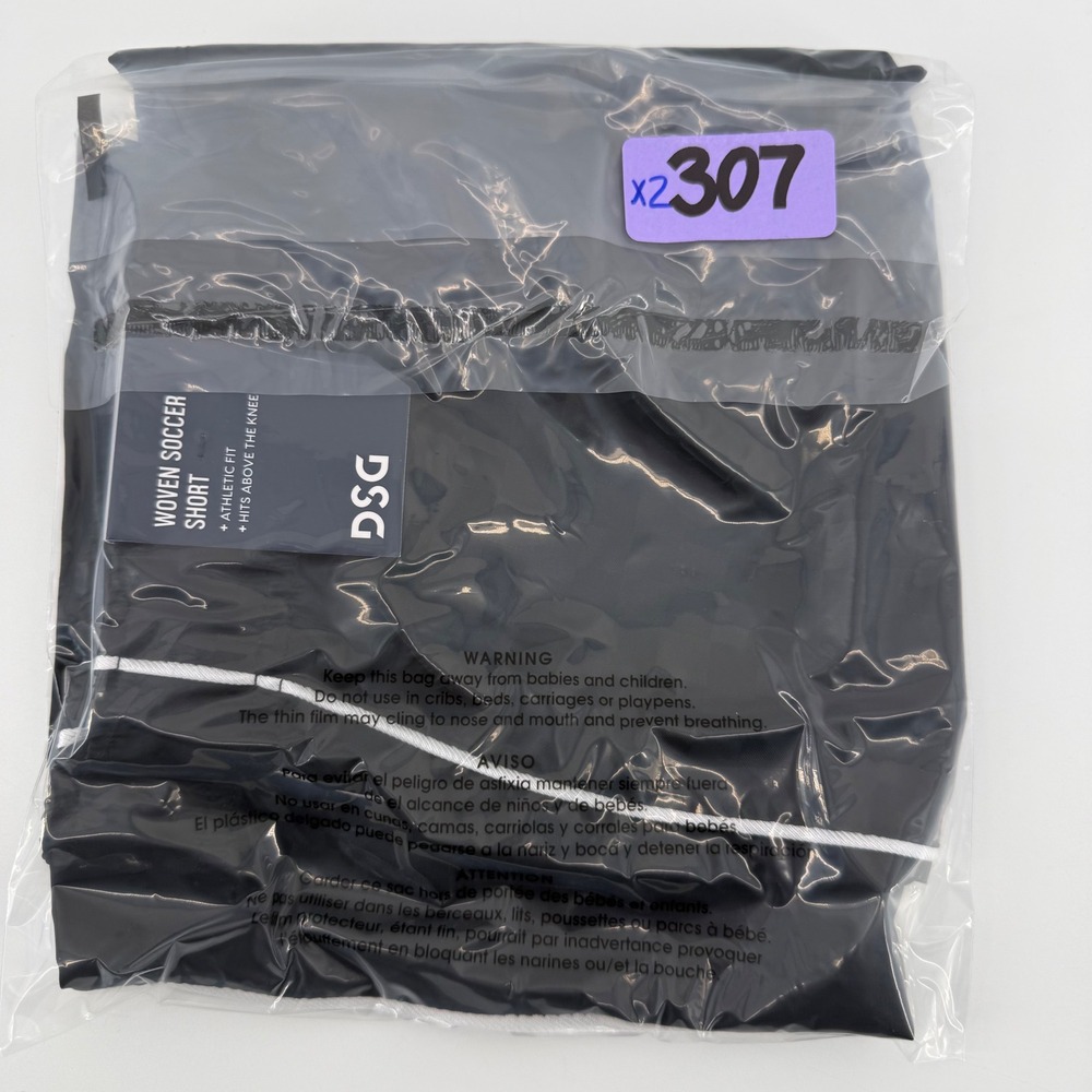 DSG Boys Youth Soccer Shorts Black Woven Athletic Fit Size‎ L 14-16 - Picture 8 of 8